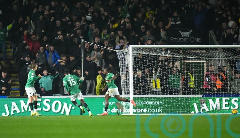 Michael Obafemi leaves it late to sink Portsmouth as Plymouth edge to victory