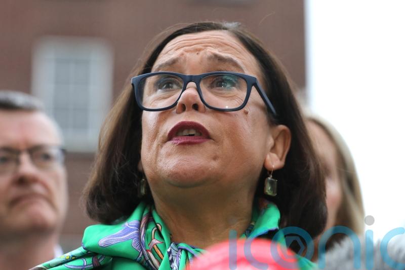 Sinn Fein’s McDonald refuses to rule out coalition with Fine Gael or Fianna Fail