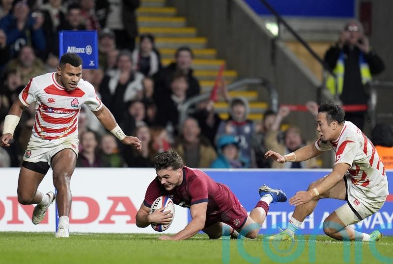 England end losing run with nine-try thrashing of Eddie Jones’ Japan
