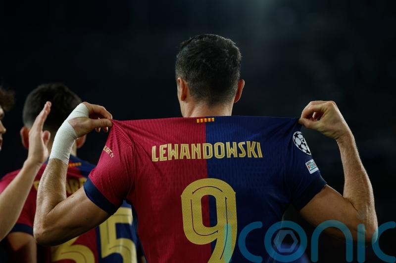 Robert Lewandowski joins Cristiano Ronaldo and Lionel Messi in 100 goal club