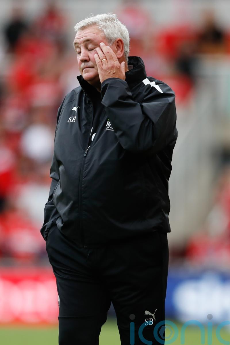 Steve Bruce left frustrated by Blackpool’s first-half display in FA Cup exit