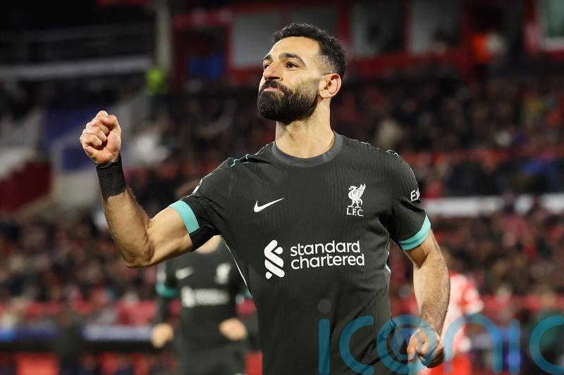 Mohamed Salah’s penalty moves Liverpool closer to Champions League last eight