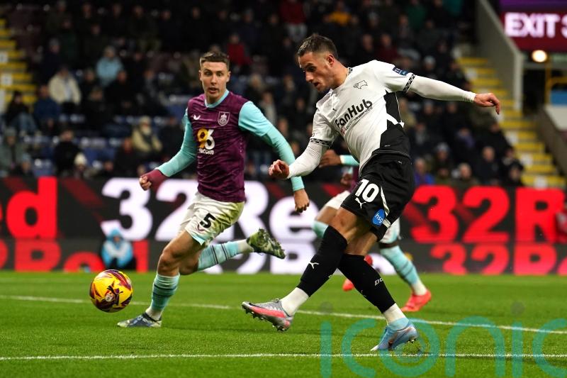 Burnley frustrated by rejected first-half penalty appeal in Derby stalemate