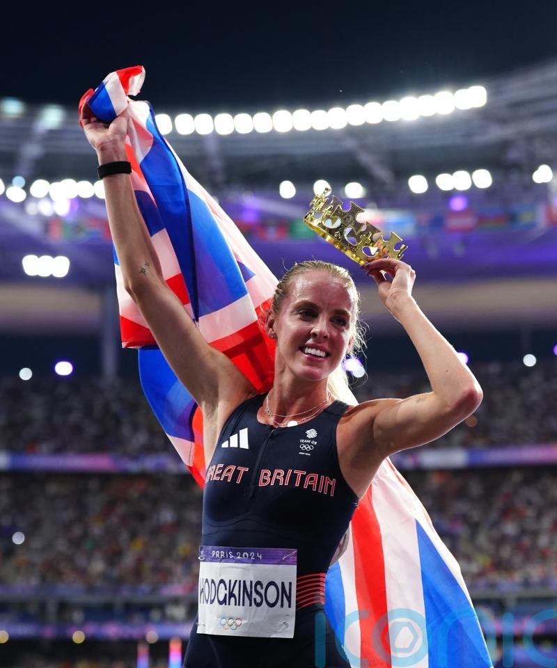 ‘Cool moment’ with Giorgio Armani stands out in Keely Hodgkinson’s special year