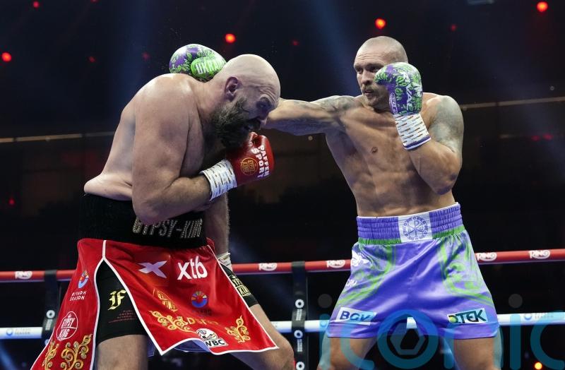 Tyson Fury: Points loss a ‘Christmas gift’ to Oleksandr Usyk from judges