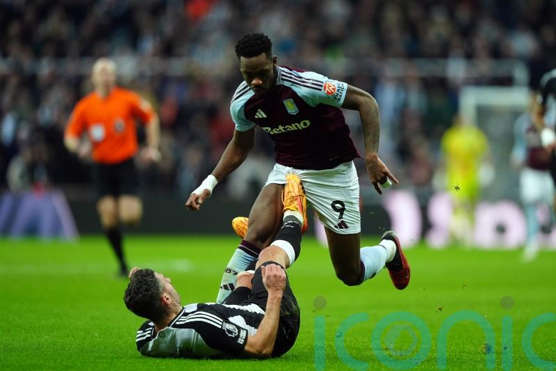 Jhon Duran suspended for three games as Aston Villa lose appeal into red card
