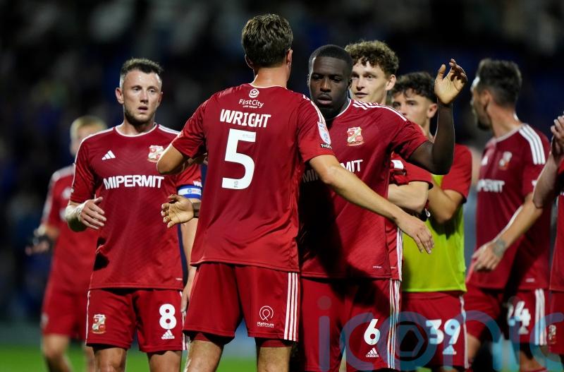 Swindon eight clear of drop zone after win over Barrow