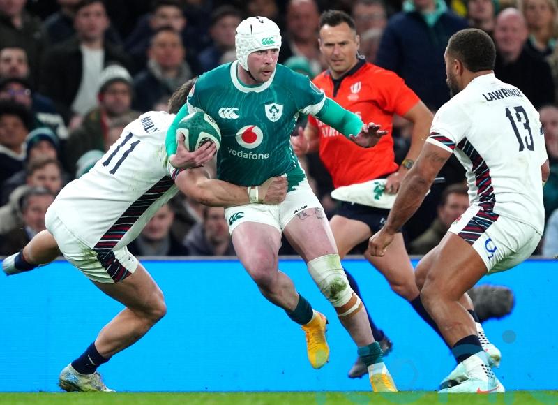 Mack Hansen ruled out of Ireland’s clash with Scotland due to hamstring issue