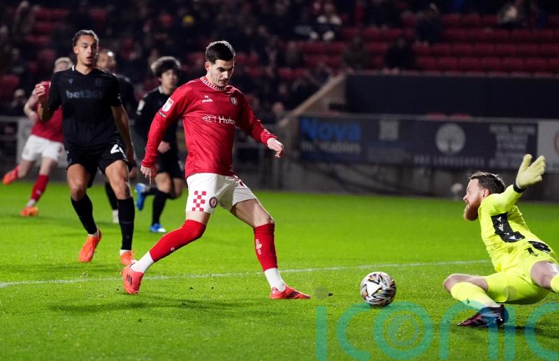 Anis Mehmeti’s double gives play-off chasing Bristol City win over Stoke