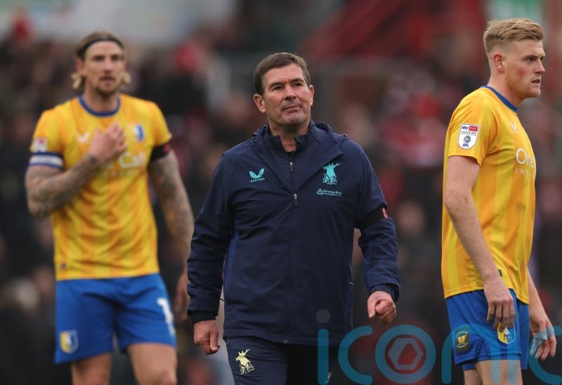 Nigel Clough ‘cannot see where the next point is coming from’ for Mansfield