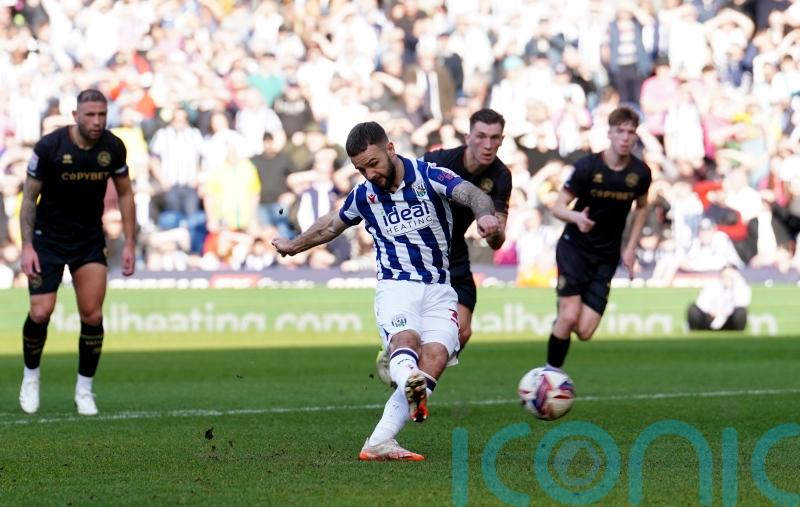 Adam Armstrong’s penalty proves enough as 10-man West Brom edge past QPR
