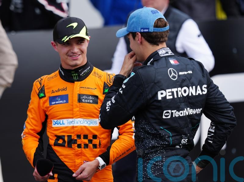 Lando Norris says George Russell is playing ‘games’ with McLaren dominance claim