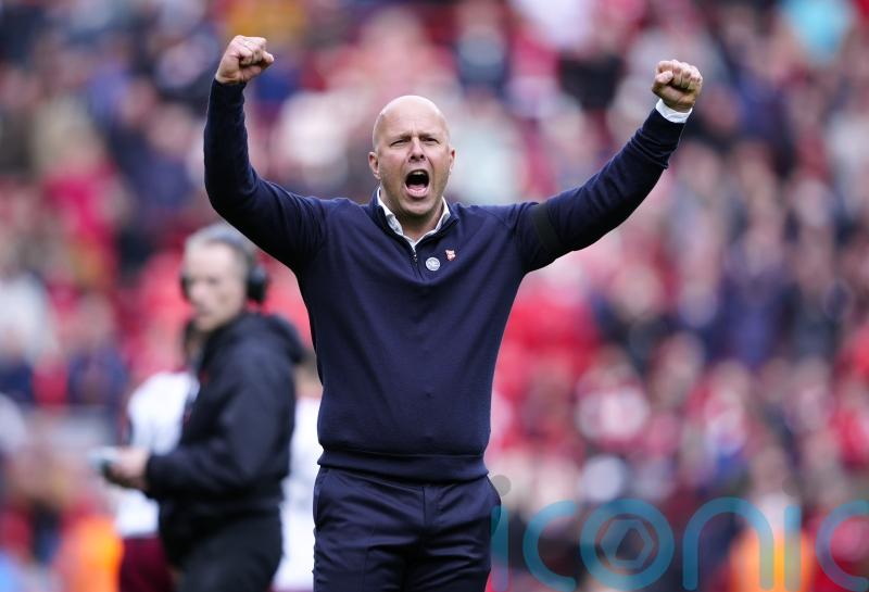 Relief followed by joy for Arne Slot with Liverpool on verge of title