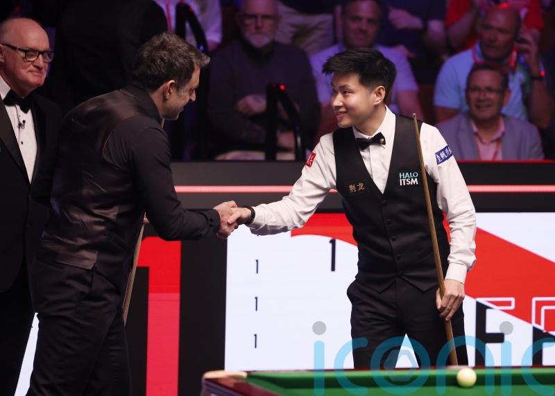 Nothing to separate Ronnie O’Sullivan and Zhao Xintong after opening session