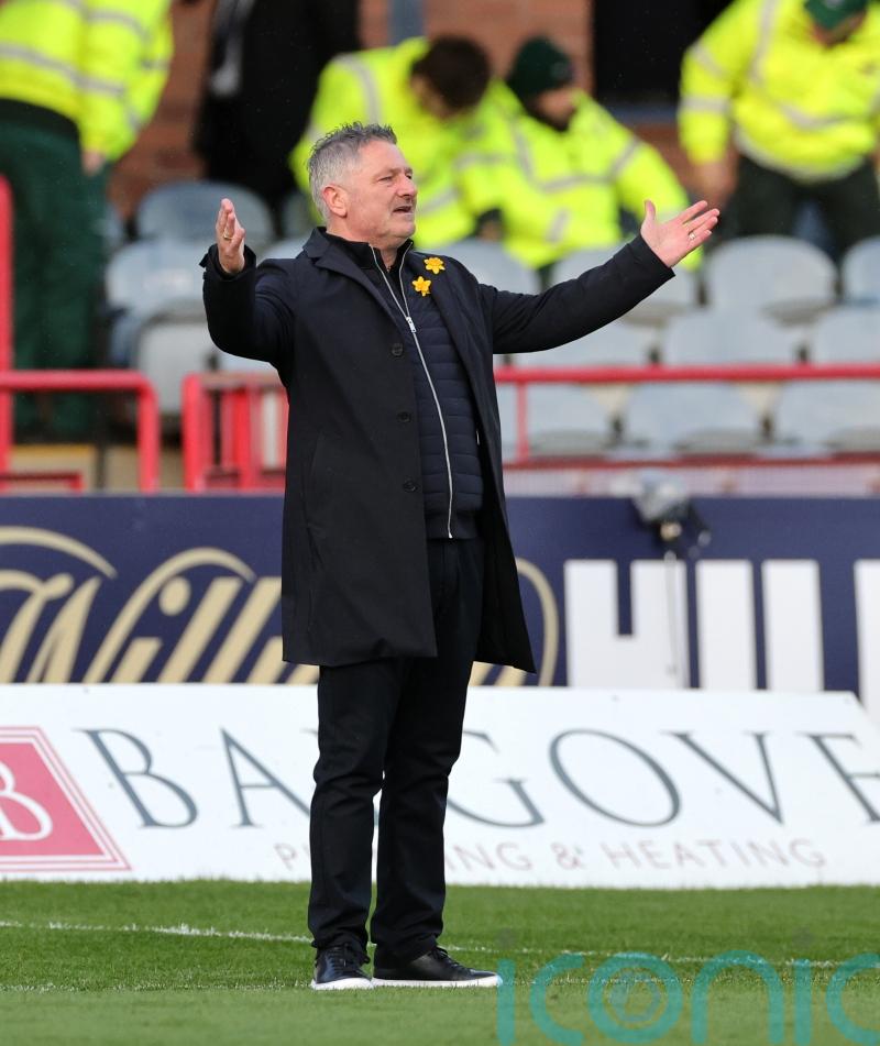 Tony Docherty ‘chapped the ref’s door’ after Dundee draw with Ross County