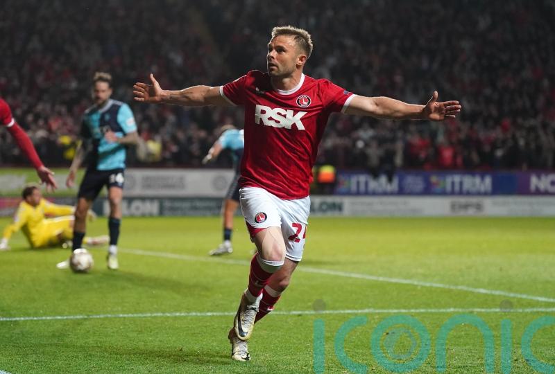 Matty Godden’s late strike sends Charlton into League One play-off final