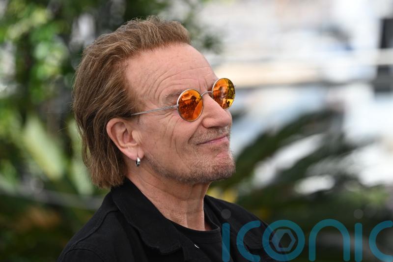 U2’s Bono calls to ‘stop war’ as band perform Sunday Bloody Sunday at The Ivors