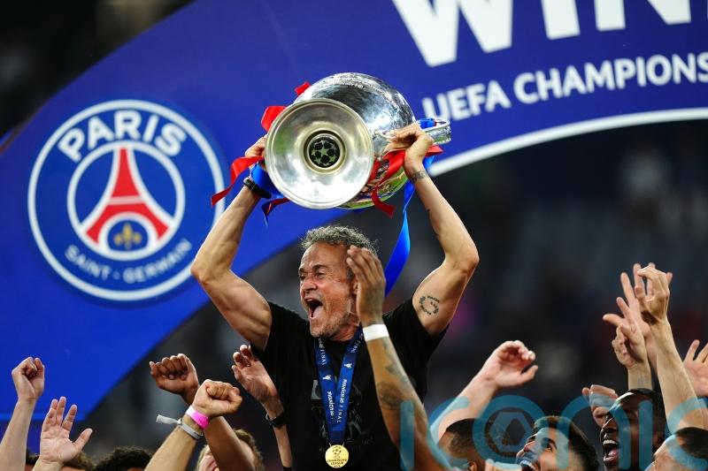 Luis Enrique ’emotional’ at tribute to his daughter after Champions League win