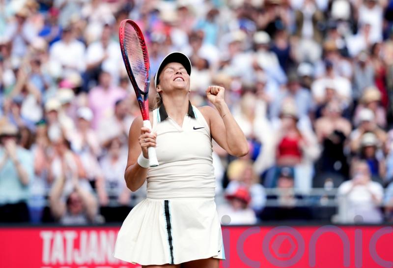 Qualifier Tatjana Maria shocks Madison Keys to reach final at Queen’s