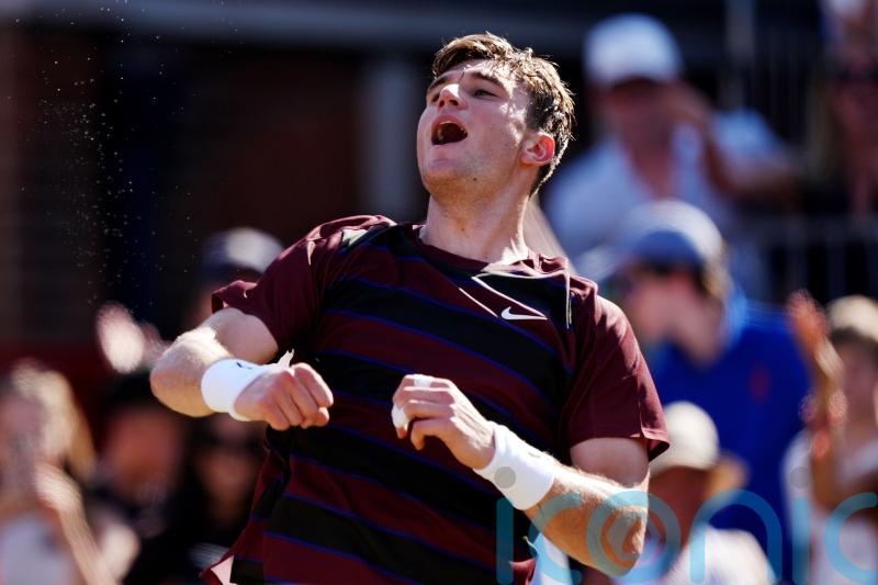 Jack Draper fights back from set down to reach last eight at Queen’s