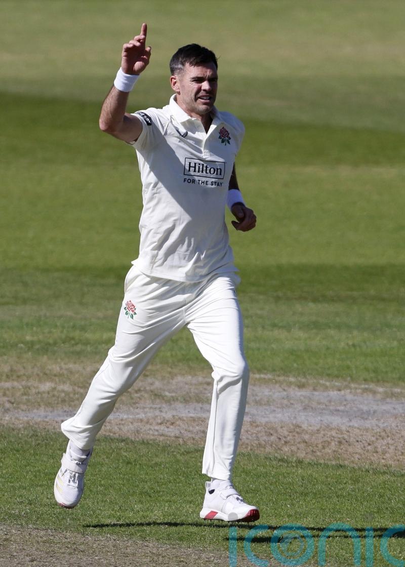 Stand-in captain James Anderson sees Lancashire frustrated by Kent and weather