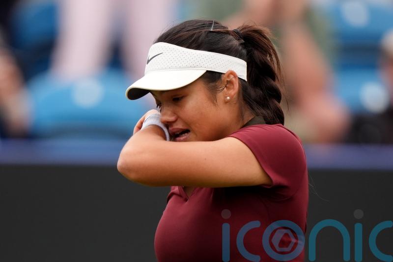 I received some pretty bad news &ndash; Emma Raducanu emotional after Eastbourne win