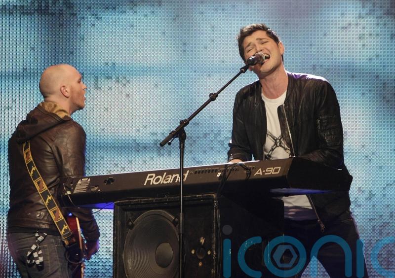 The Script pay tribute to late guitarist Mark Sheehan during Glastonbury set