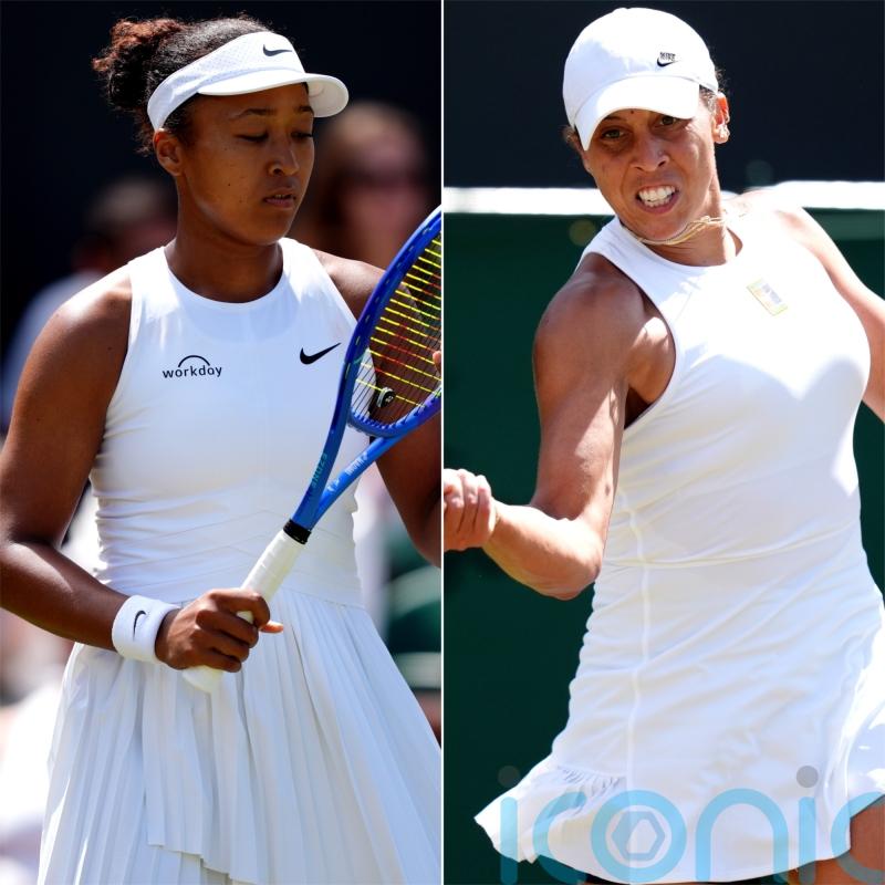 Naomi Osaka and Madison Keys knocked out of Wimbledon