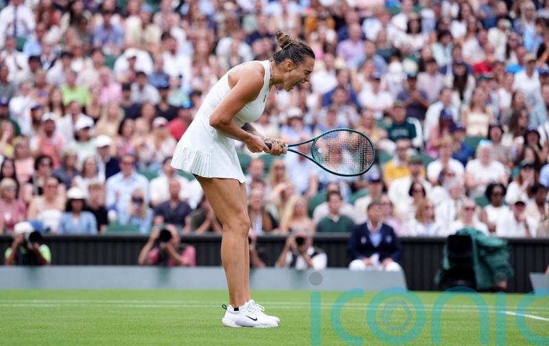 Aryna Sabalenka’s impressive grand slam streak goes on at Wimbledon