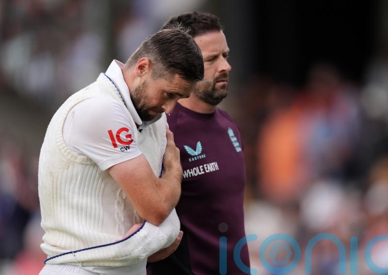 England’s Chris Woakes set to miss rest of Oval Test with left shoulder injury