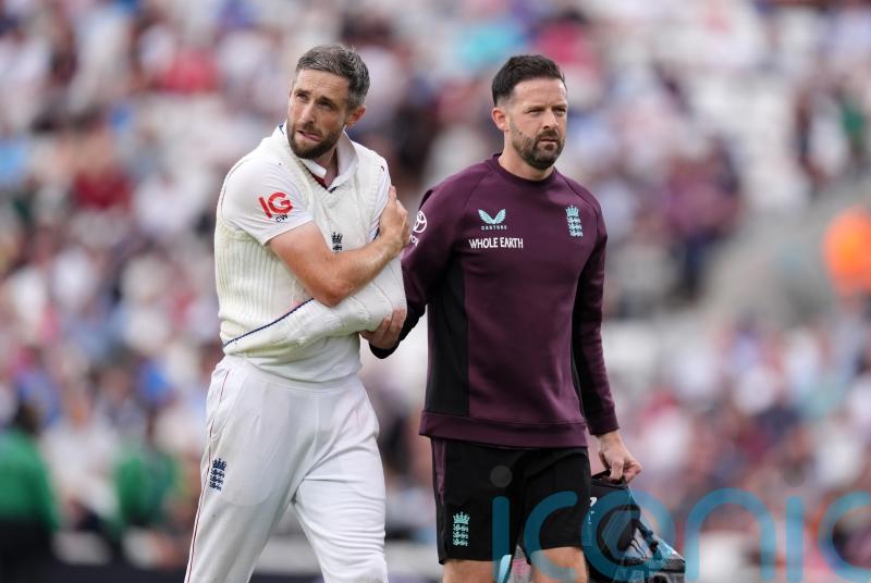 England fear Chris Woakes will miss Ashes after suffering dislocated shoulder
