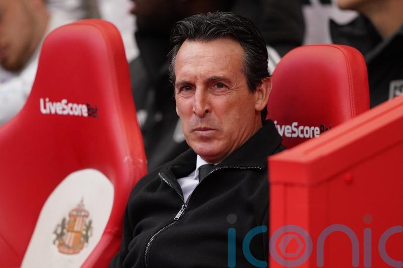 Unai Emery critical of ‘lazy’ Aston Villa after draw at 10-man Sunderland