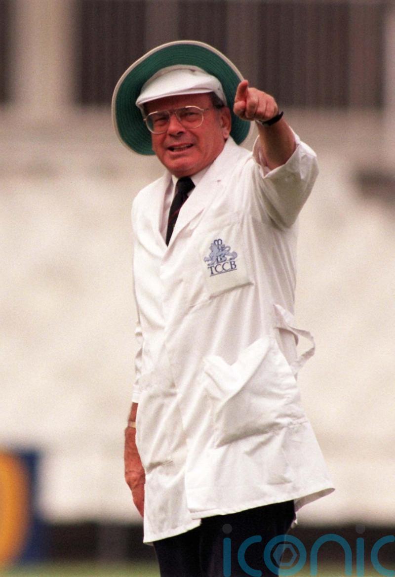 Dickie Bird’s distinguished cricket career in pictures