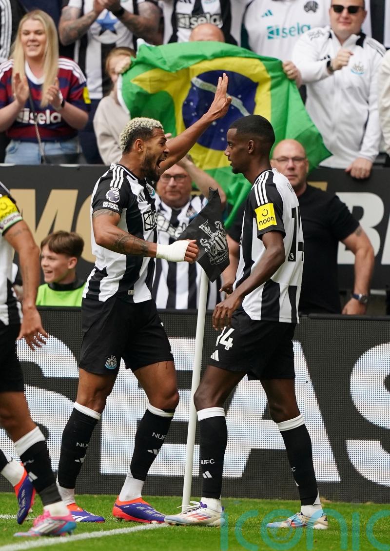 Joelinton: Newcastle have moved on from Alexander Isak transfer saga