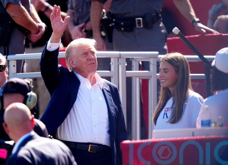 Donald Trump acts as United States&rsquo; chief cheerleader at Ryder Cup