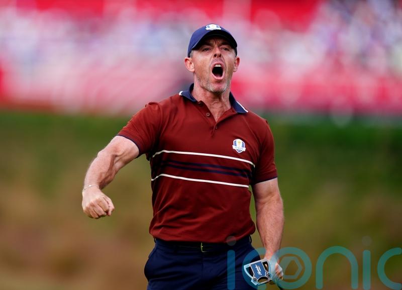 Ryder Cup crowd announcer steps down over expletive-filled Rory McIlroy chant