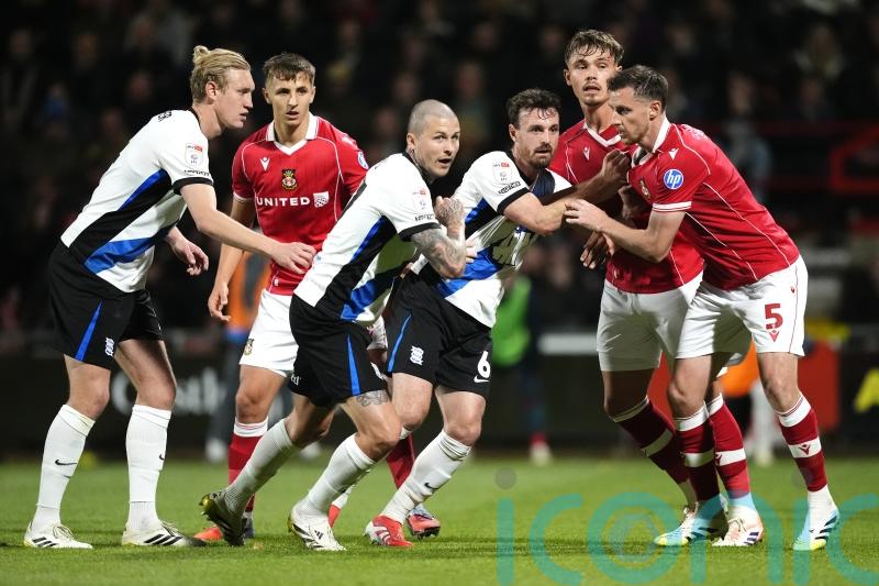 Wrexham and Birmingham share ‘Hollywood Derby’ honours following draw