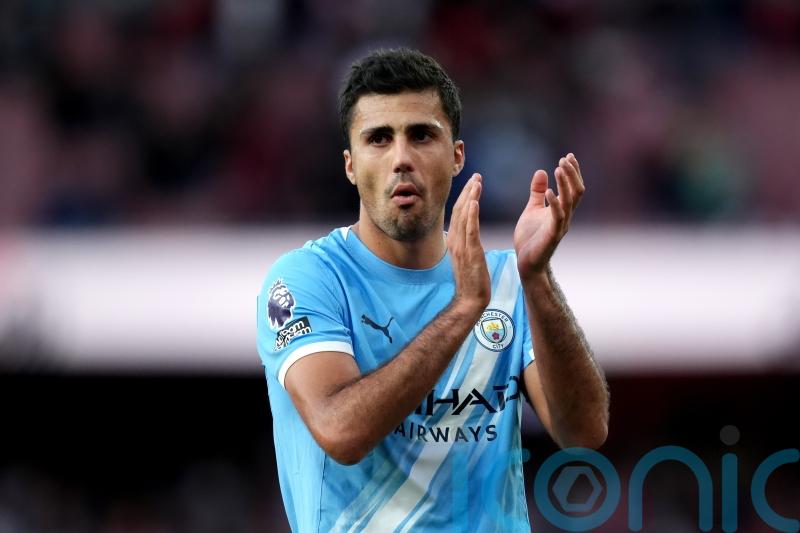 Rodri needs time to get back to his best, says Man City boss Pep Guardiola