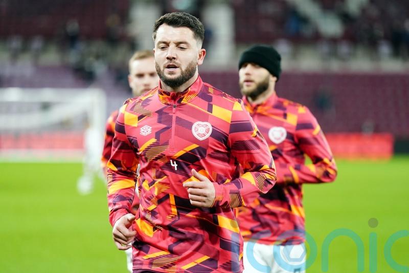 Craig Halkett’s stoppage-time derby winner sends Hearts five clear at the top