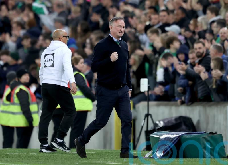Michael O’Neill salutes ‘magnificent’ Northern Ireland in victory over Slovakia