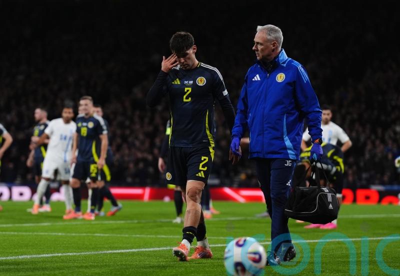 Scotland boss Steve Clarke gives optimistic update on Aaron Hickey’s injury