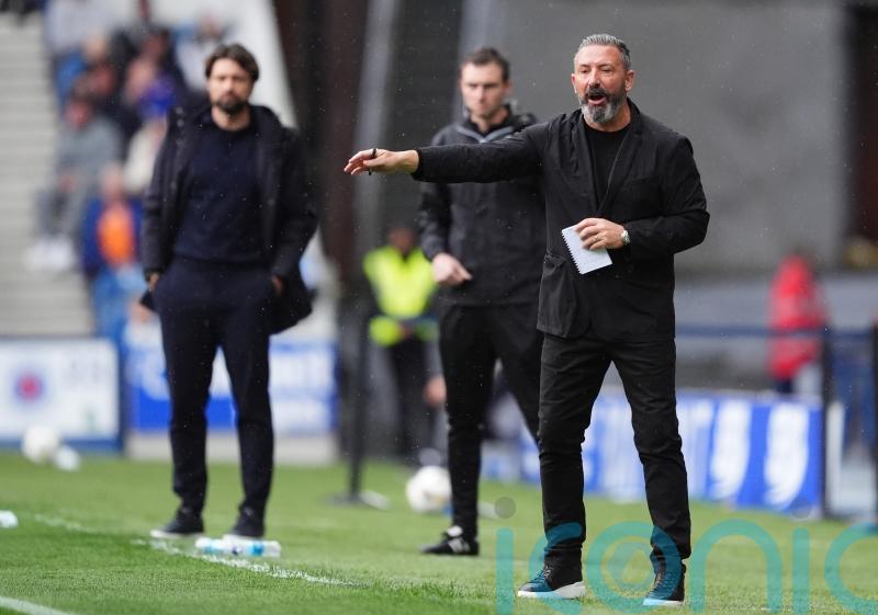 Derek McInnes insists ‘my job here is firmly at Hearts’ amid Rangers links
