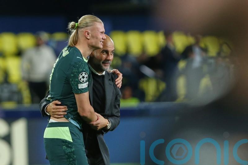 Pep Guardiola happy as Man City give Erling Haaland some goal support