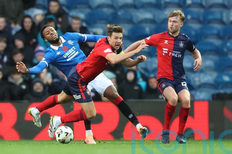 Danny Rohl celebrates victory in first home game in charge of Rangers