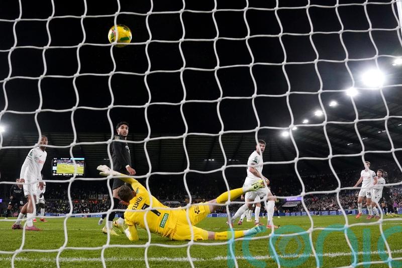 Manchester City avoid Carabao Cup shock after hitting back to beat Swansea