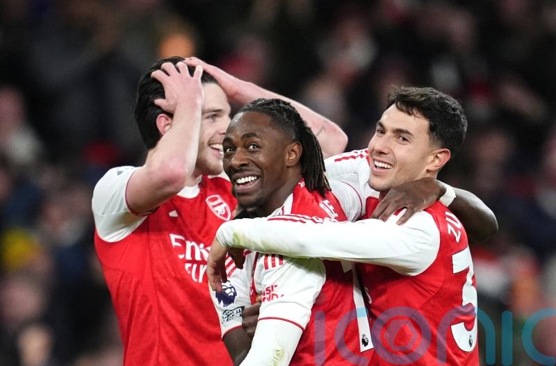 Eberechi Eze punishes Tottenham with stunning derby hat-trick for Arsenal