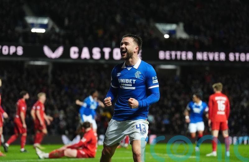 Rangers beat managerless Aberdeen to move up to second in Premiership table