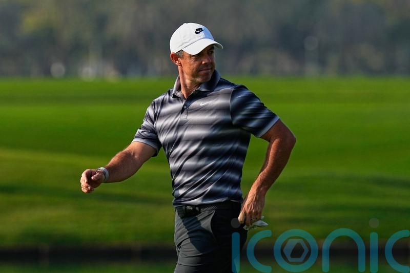 Rory McIlroy keeps himself in contention on penultimate day in Dubai