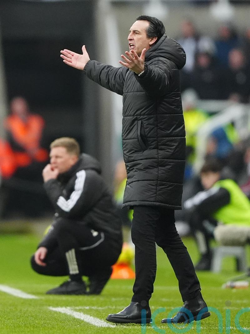 Unai Emery plays down title talk after Aston Villa&rsquo;s impressive win at Newcastle