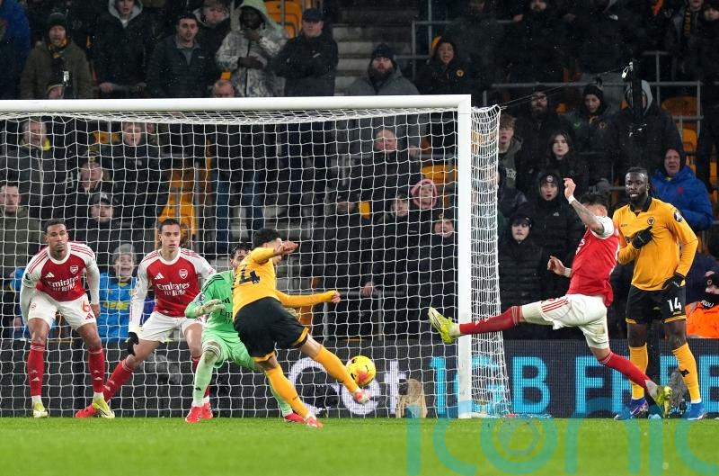 Stoppage-time Tom Edozie strike hands Wolves dramatic draw with Arsenal